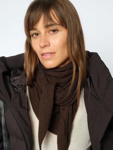 MOS MOSH Mmenata Pure Cashmere Knit Scarf, Delicioso - view 2, Delicioso