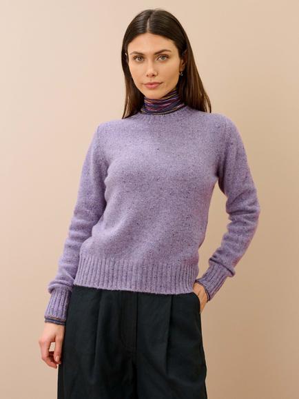 Brora Pure Cashmere Donegal Jumper, Heron