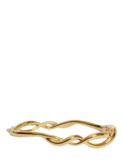 Monica Vinader Ochre Sculptured Bangle, Gold