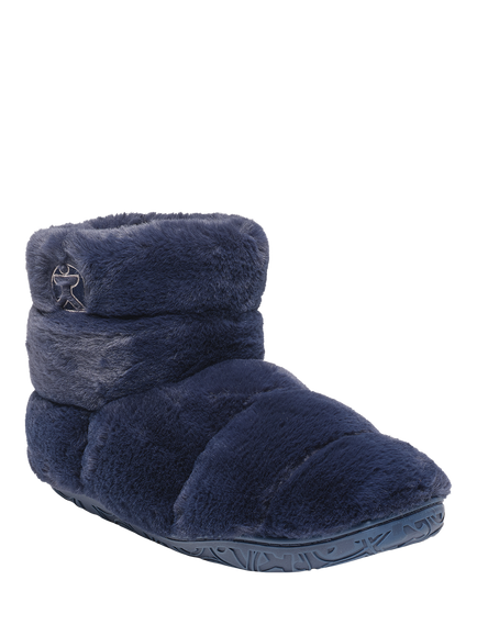 Bedroom Athletics Norton Classic Faux Fur Slipper Boots - view 2, Peacoat Navy