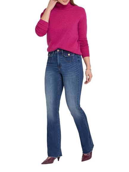 NYDJ Barbara High Rise Sure Stretch® Denim Bootcut Jeans, Elm