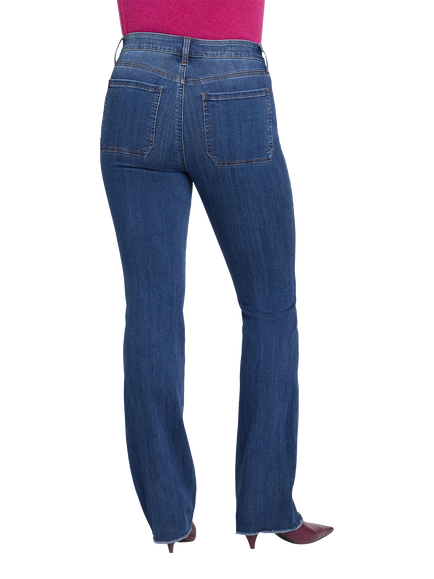 NYDJ Barbara High Rise Sure Stretch® Denim Bootcut Jeans - view 2, Elm