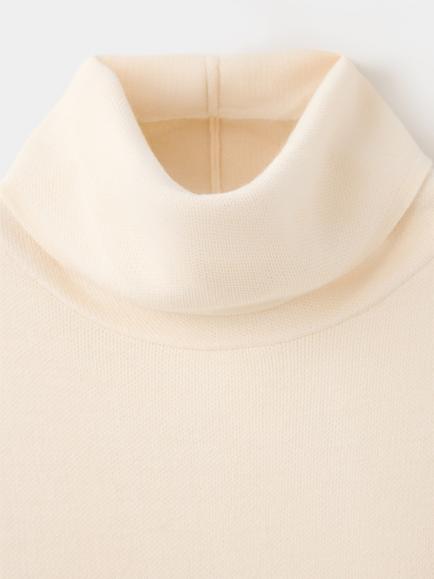 Mango Roll Neck Dress - view 2, Raw