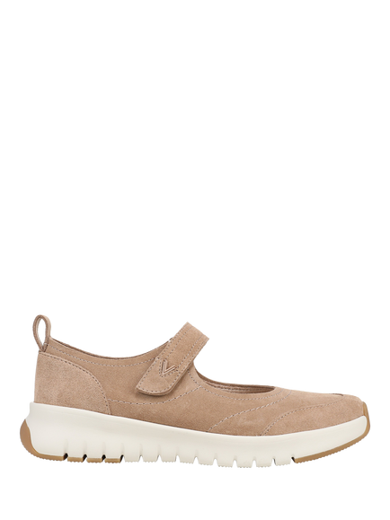 Vionic Uptown Suede Mary Janes, Desert Sand