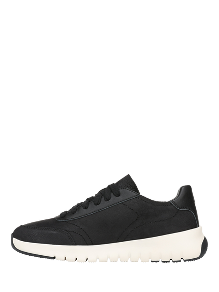 Vionic Uptown Leather Trainers - view 2, Black