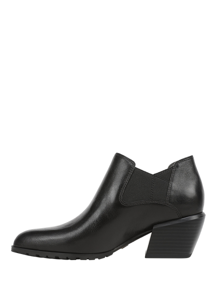 Vionic Bethany Leather Chelsea Boots - view 2, Black