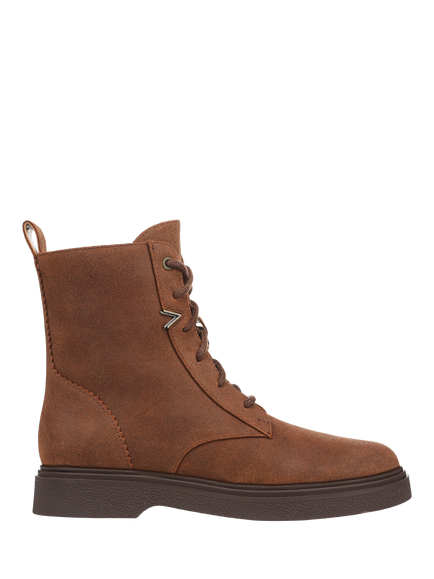 Vionic Delaney Leather Calf Boots, Hazelnut, Hazelnut