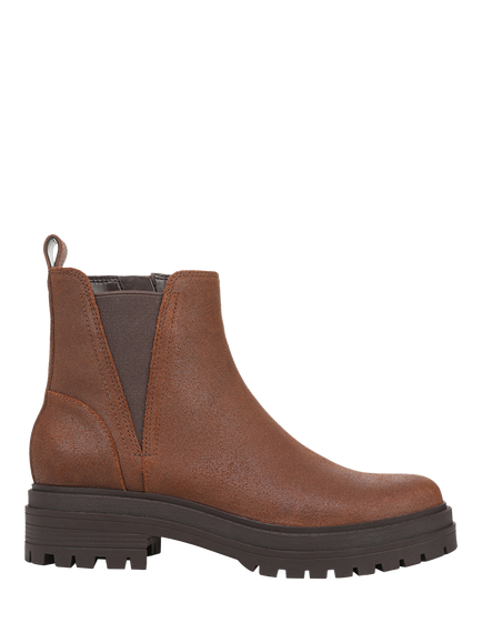 Vionic Georgina Leather Chelsea Boots, Hazelnut, Hazelnut