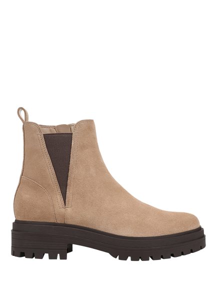 Vionic Georgina Suede Chelsea Boots, Desert Sand, Desert Sand