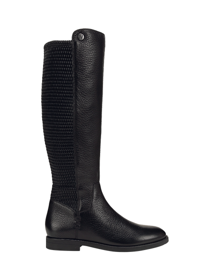 Vionic Reagan Wide Fit Tall Knee High Boots, Black, Black