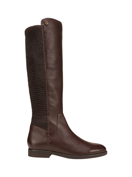 Vionic Reagan Wide Fit Tall Knee High Boots, Chocolate Gnanch, Chocolate Gnanch