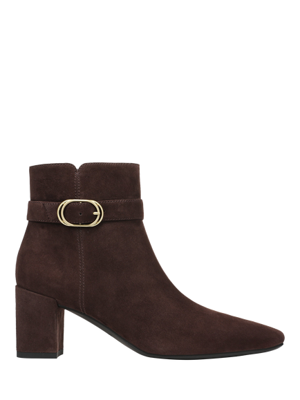 Vionic Saskia Suede Ankle Boots, Chocolate Ganache, Chocolate Ganache