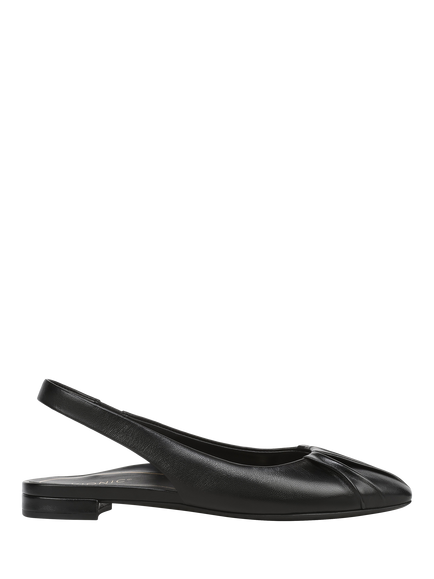 Vionic Gabriela Leather Slingback Dress Shoes, Black