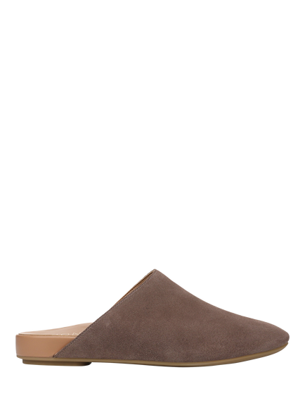 Vionic Suede Opal Mules, Driftwood, Driftwood