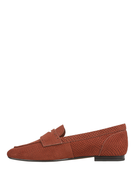 Vionic Sadie Nubuck Loafers - view 2, Baked Clay