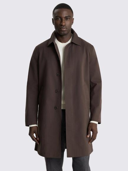Moss Waterproof Raincoat, Brown, Brown