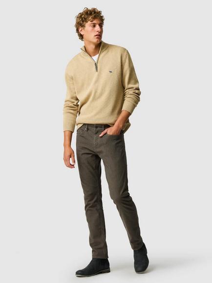 Rodd & Gunn Glenvar Straight Fit Jeans - view 2, Brown