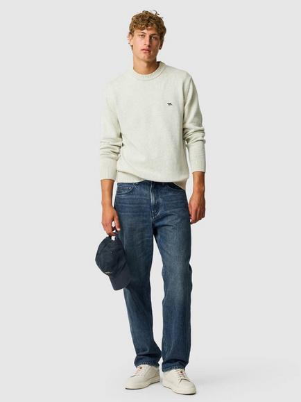 Rodd & Gunn Dunearn Loose Fit Jeans, Navy - view 2, Navy