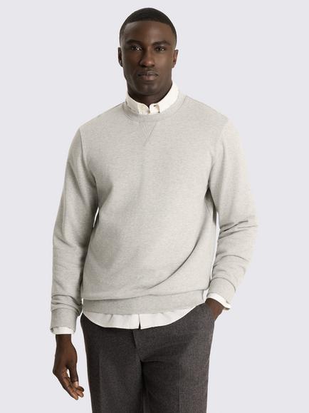 Moss Sweatshirt, Light Grey