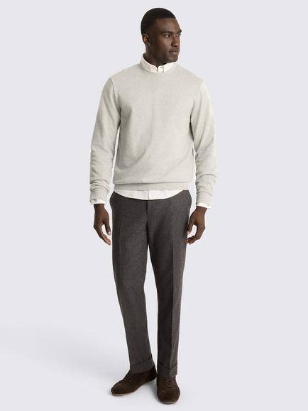Moss Sweatshirt - view 2, Light Grey