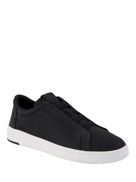TOMS TRVL LITE Miles Leather Slip On Trainers - view 2, Black