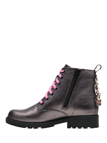 Clarks Kids' Tessy Trend Ankle Boots, Metallic - view 2, Metallic