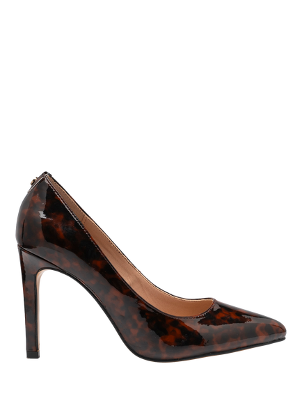Ravel Edson Stiletto Heel Court Shoes, Tortoise Shell, Tortoise Shell