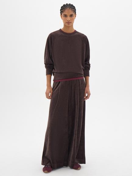 HUSH Aarti Sweatshirt, Dark Brown