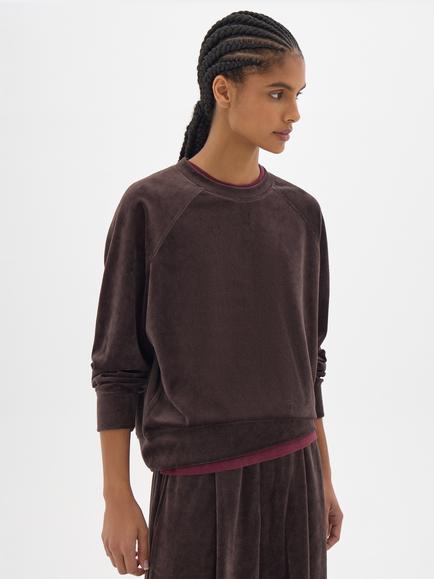 HUSH Aarti Sweatshirt - view 2, Dark Brown