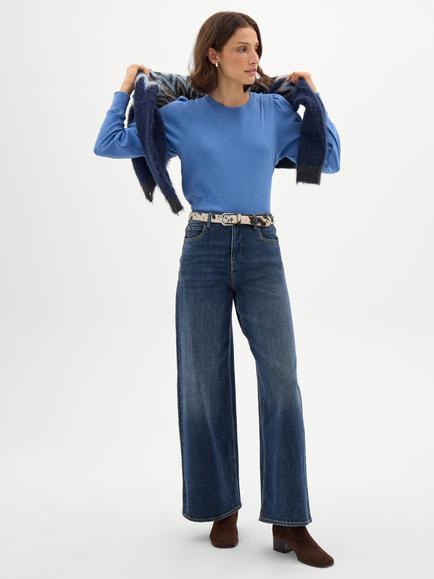 HUSH Emily Top, Pale Blue - view 2, Pale Blue