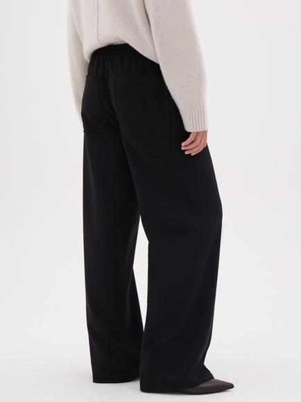 HUSH Harrison Silky Trousers - view 2, Black