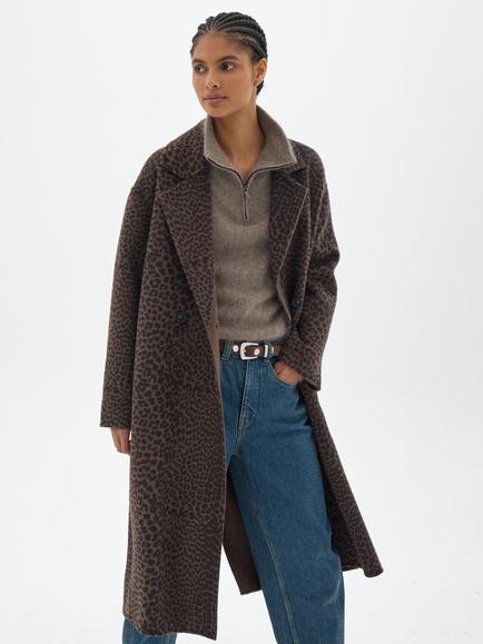 HUSH Mili Wool Coat, Natural, Natural