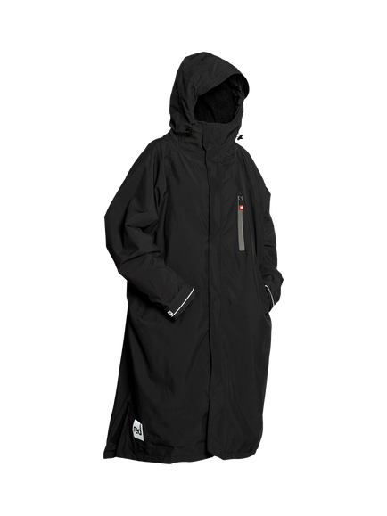 Red EVO Pro Change Robe, Stealth Black, Stealth Black