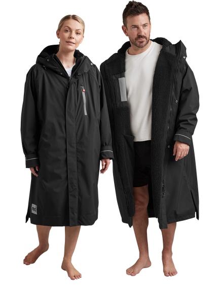 Red EVO Pro Change Robe, Stealth Black - view 2, Stealth Black