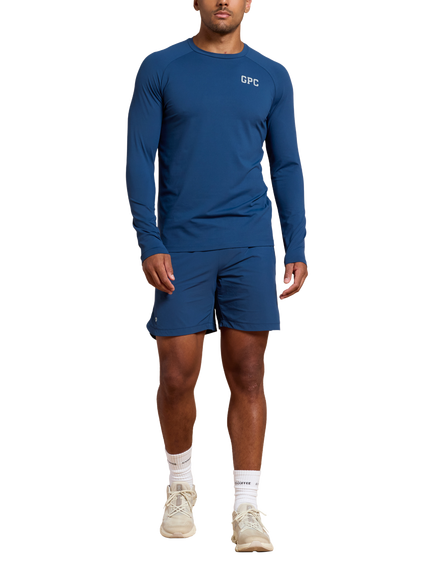 Relentless 7" Shorts - view 2, Petrol Blue