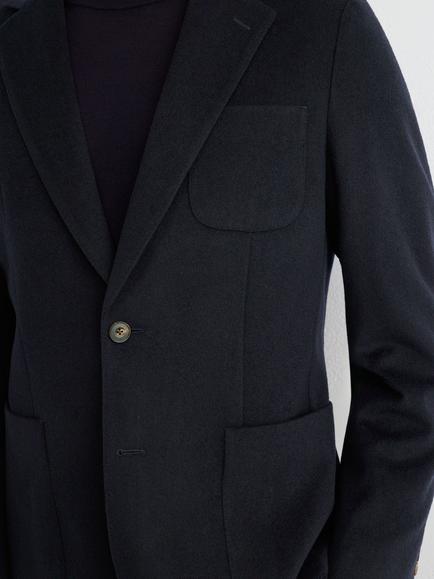 Reiss Collin Wool Blend Suit Blazer - view 2, Navy