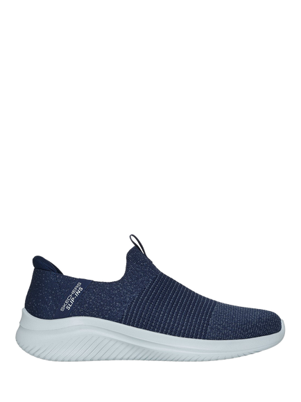 Skechers Ultra Flex 3.0 Nezzo Hands Free Slip-ins Trainers, Navy/Blue, Navy/Blue