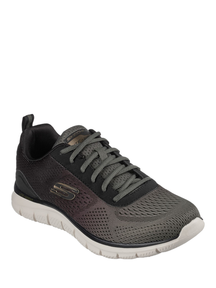 Skechers Track Ripkent Fitness Trainers - view 2, Olive/Black