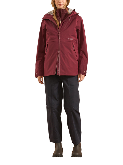 ACAI Rainscape Jacket, Burgundy