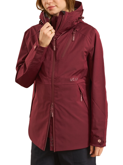 ACAI Rainscape Jacket - view 2, Burgundy