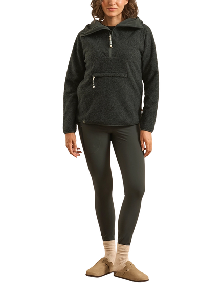 ACAI Windproof Gale Fleece, Forest Green