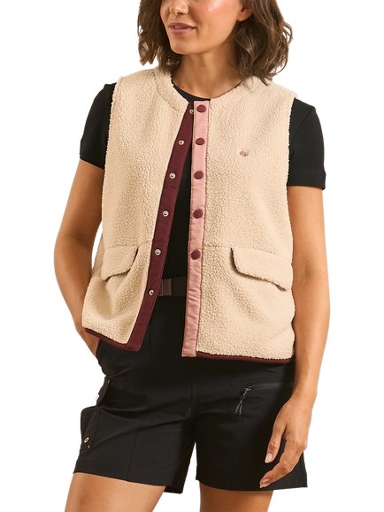 ACAI Nomad Gilet - view 2, Oatmeal