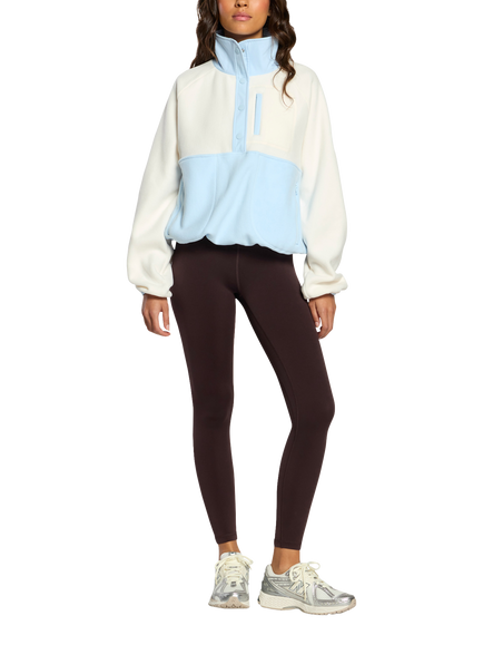 Gym+Coffee Snap Polar Fleece, Glacial Blue - view 2, Glacial Blue