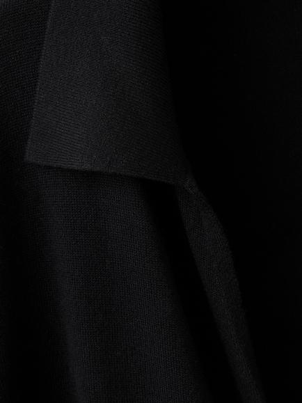 Mango Collared Wrap Mini Dress, Black - view 2, Black