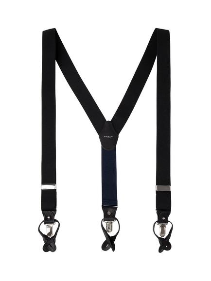 Hackett London Plain Braces, Black