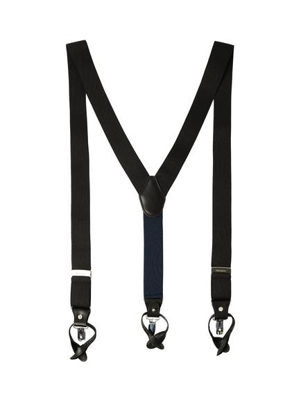 Hackett London Plain Braces - view 2, Black