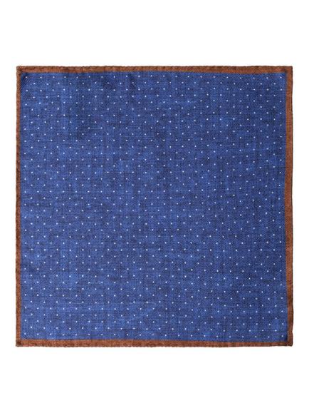 Hackett London Wool Mayfly Dot Handkerchief, Old Navy