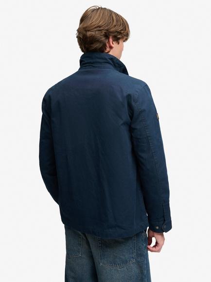 Superdry Preppy Burford Utility Jacket, Eclipse Navy - view 2, Eclipse Navy