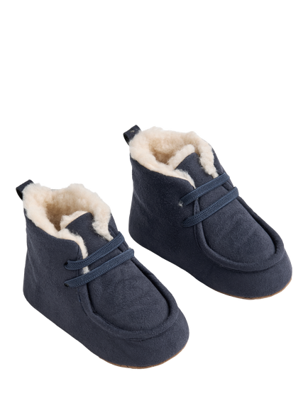 WHEAT Kids' Indoor Slippers, Blue - view 2, Blue