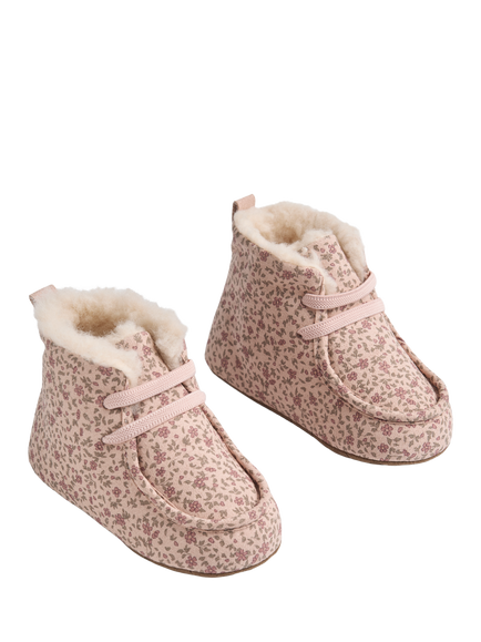 WHEAT Baby Mae Booties, Rose - view 2, Rose